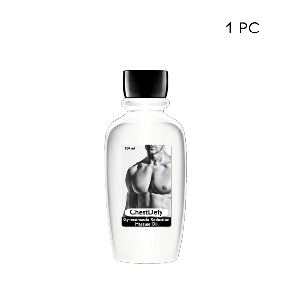 ChestDefy Gynecomastia Reduction Massage Oil