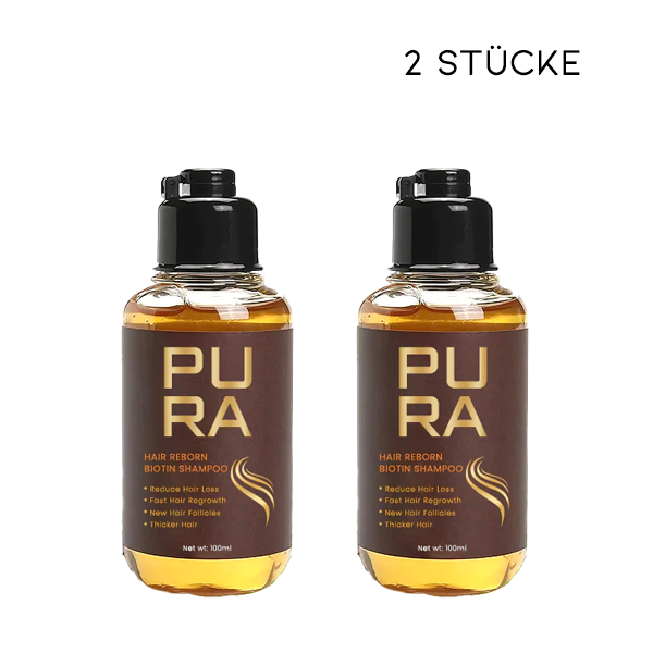 PURA Haar Wiedergeboren Biotin Shampoo