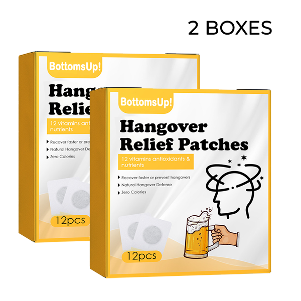 BottomsUp! Hangover Relief Patches