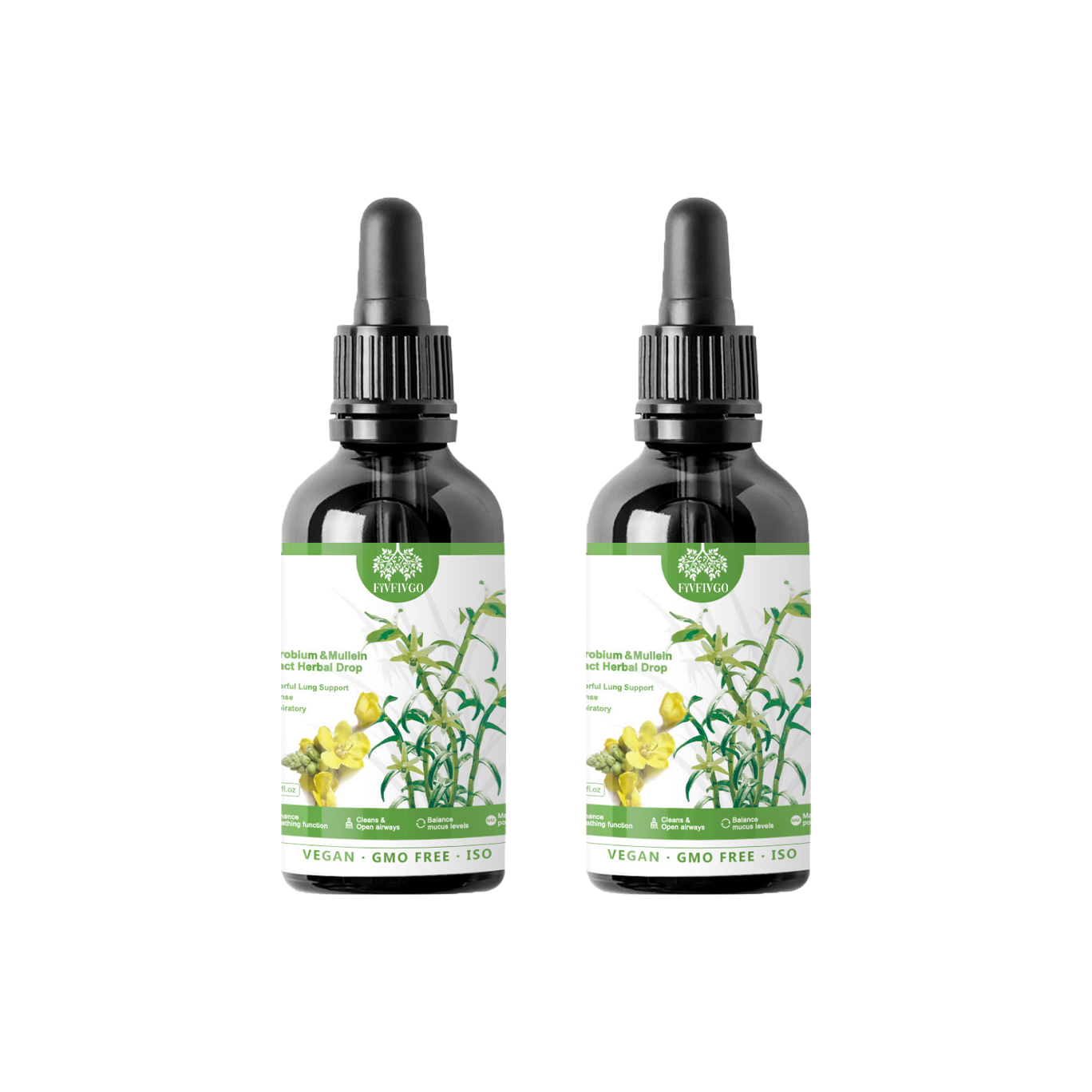 Fivfivgo™ ClearBreath Dendrobium- und Königskerzenextrakt