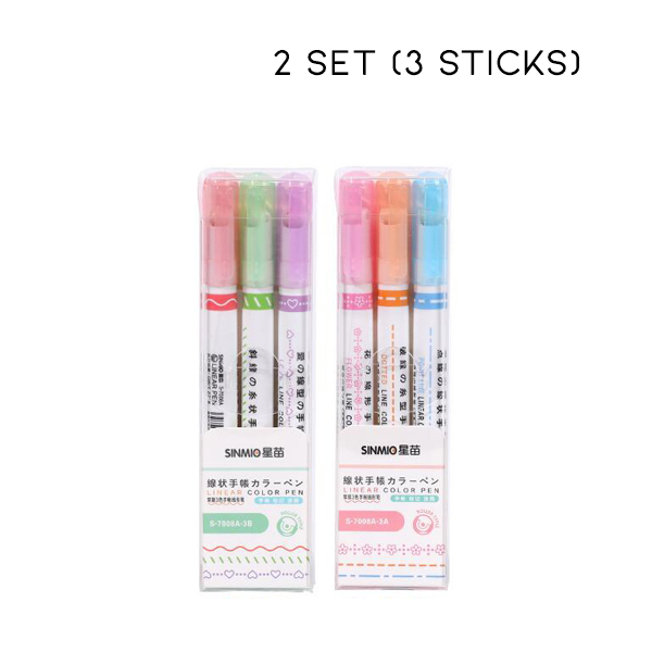 Kurven-Highlighter-Stift