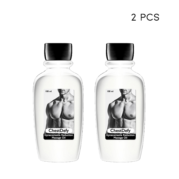 ChestDefy Gynecomastia Reduction Massage Oil