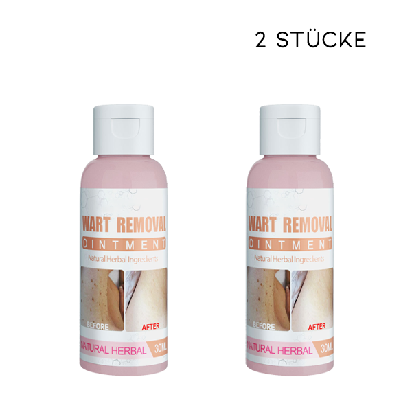 Pflanzliche Salbe zur Entfernung von Warzen