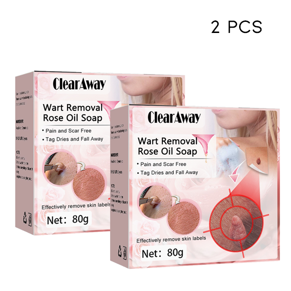 ClearAway Wart Removal Rose Oil Soap
