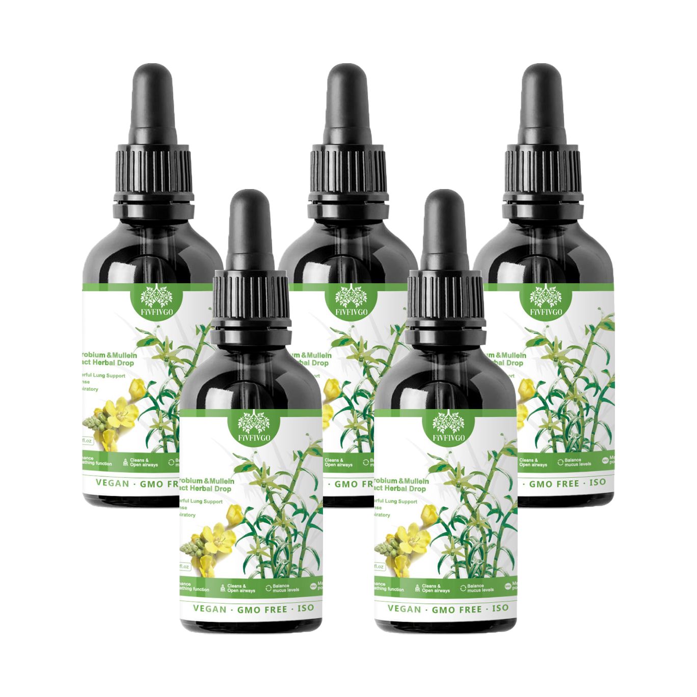Fivfivgo™ ClearBreath Dendrobium & Mullein Extract