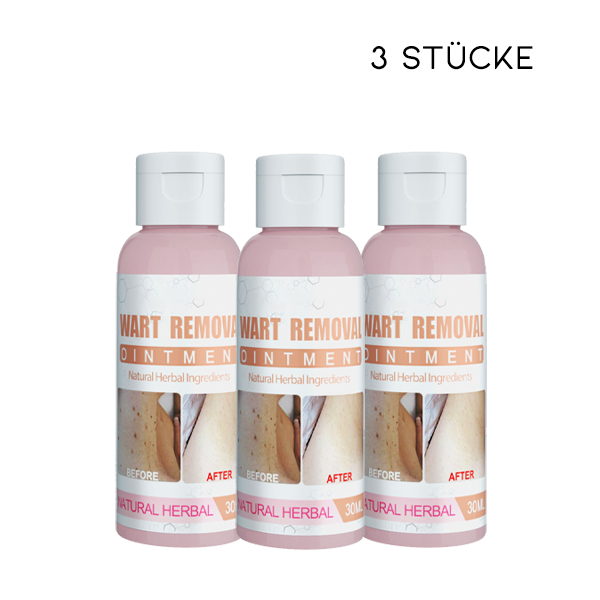Pflanzliche Salbe zur Entfernung von Warzen