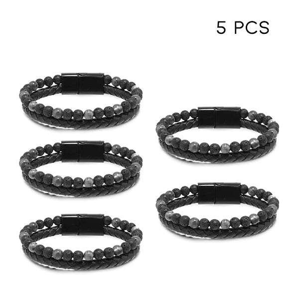 Humanic+ Pro MAXHematie Tigerauge-Lava-Armband