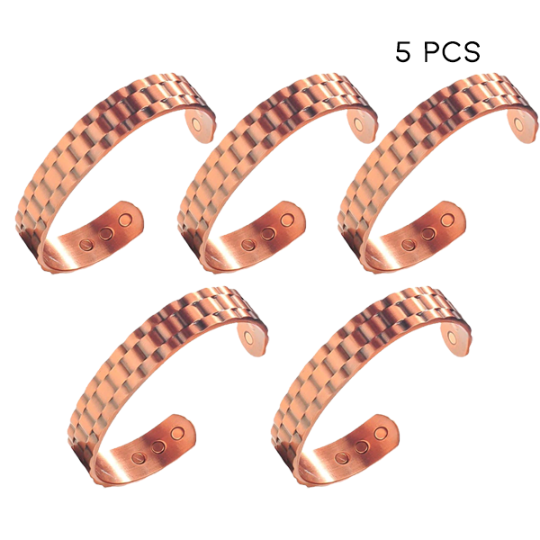 Menheal™ Magnetisches Therapie-Armband aus reinem Kupfer