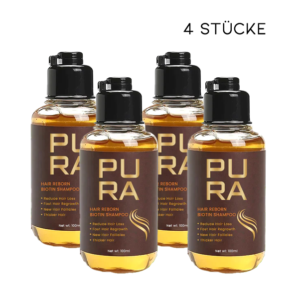 PURA Haar Wiedergeboren Biotin Shampoo