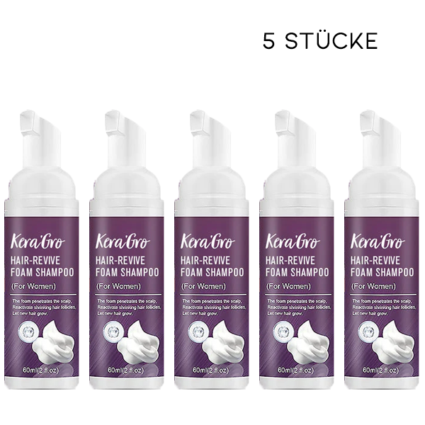 KERA'GRO Haar-Belebungsschaum Shampoo