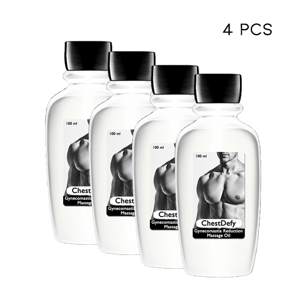 ChestDefy Gynecomastia Reduction Massage Oil