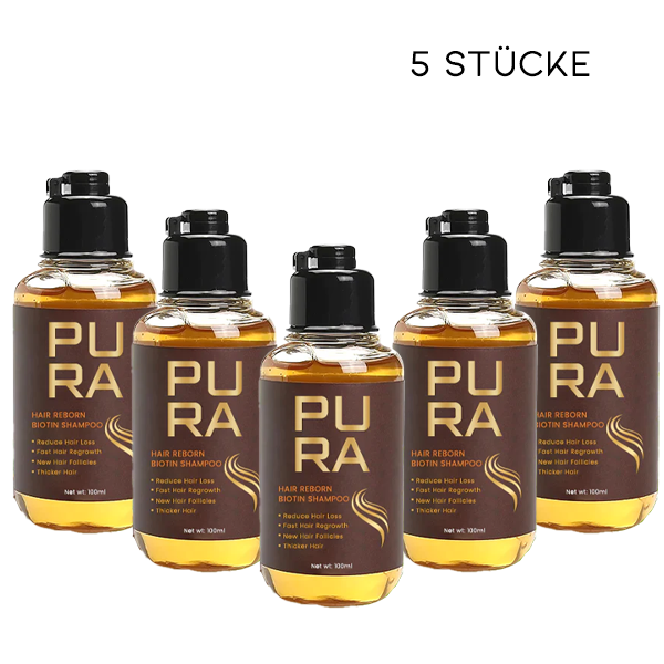 PURA Haar Wiedergeboren Biotin Shampoo