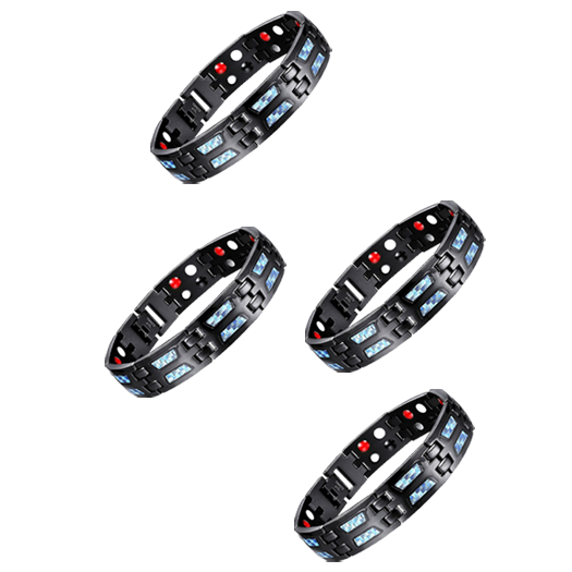 Fivfivgo™ SugarDown Titanium Therapie-Armband