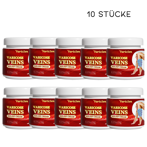 VaricSen Creme zur Linderung von Krampfaderleiden