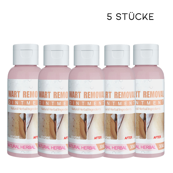Pflanzliche Salbe zur Entfernung von Warzen