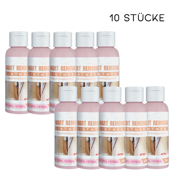 Pflanzliche Salbe zur Entfernung von Warzen