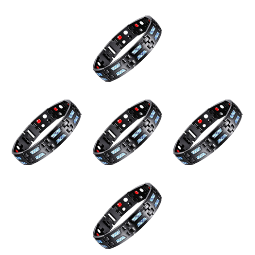 Fivfivgo™ SugarDown Titanium Therapie-Armband