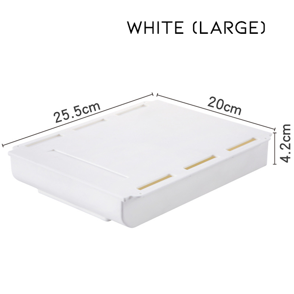 SECRET UNDER DESK TABLE DRAWER