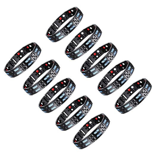 Fivfivgo™ SugarDown Titanium Therapie-Armband