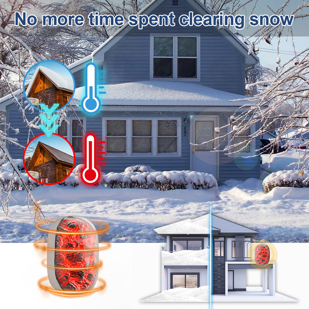 Fivfivgo™ Solar Electromagnetic Resonance Snow Removal Heater
